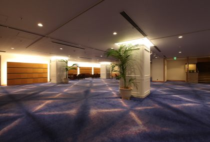 SHIROYAMA HOTEL  kagoshima　耐震補強　クリスタルガーデンロビー（改修）