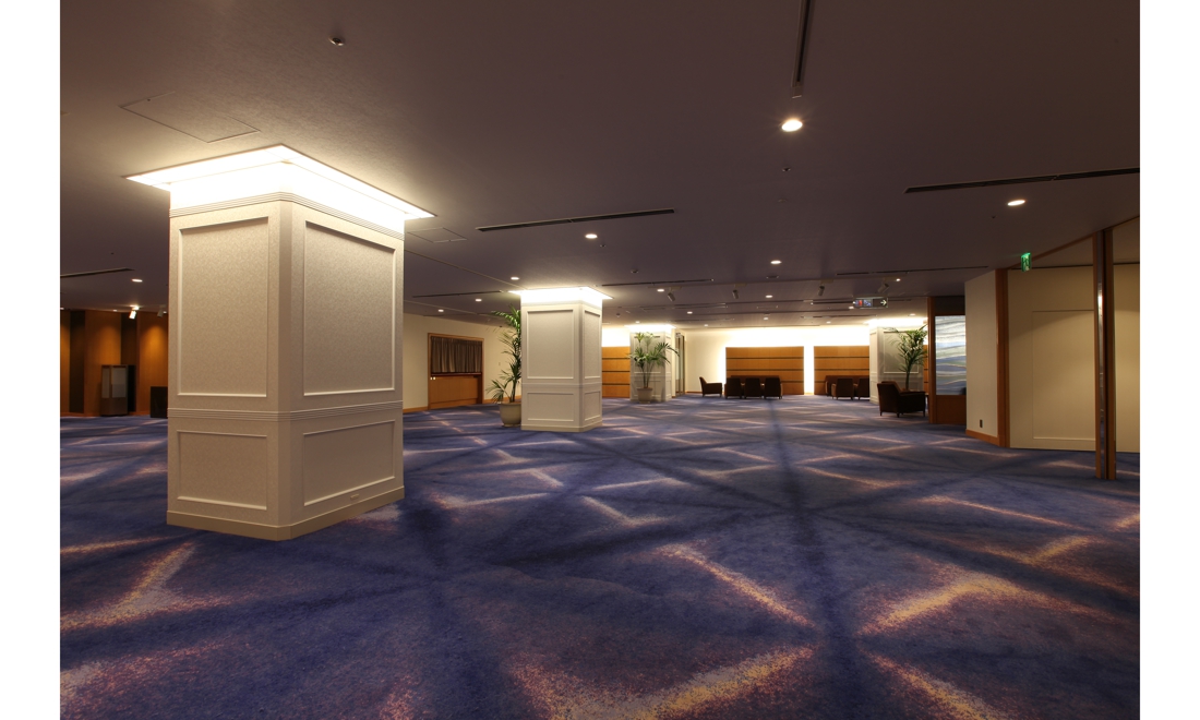 SHIROYAMA HOTEL  kagoshima　耐震補強　クリスタルガーデンロビー（改修）